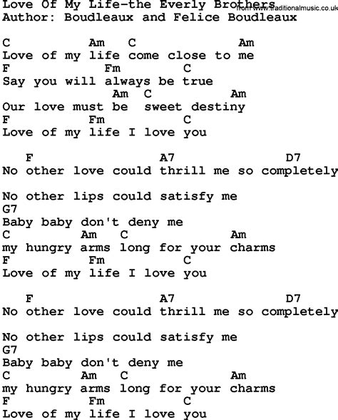 love of my life lyrics